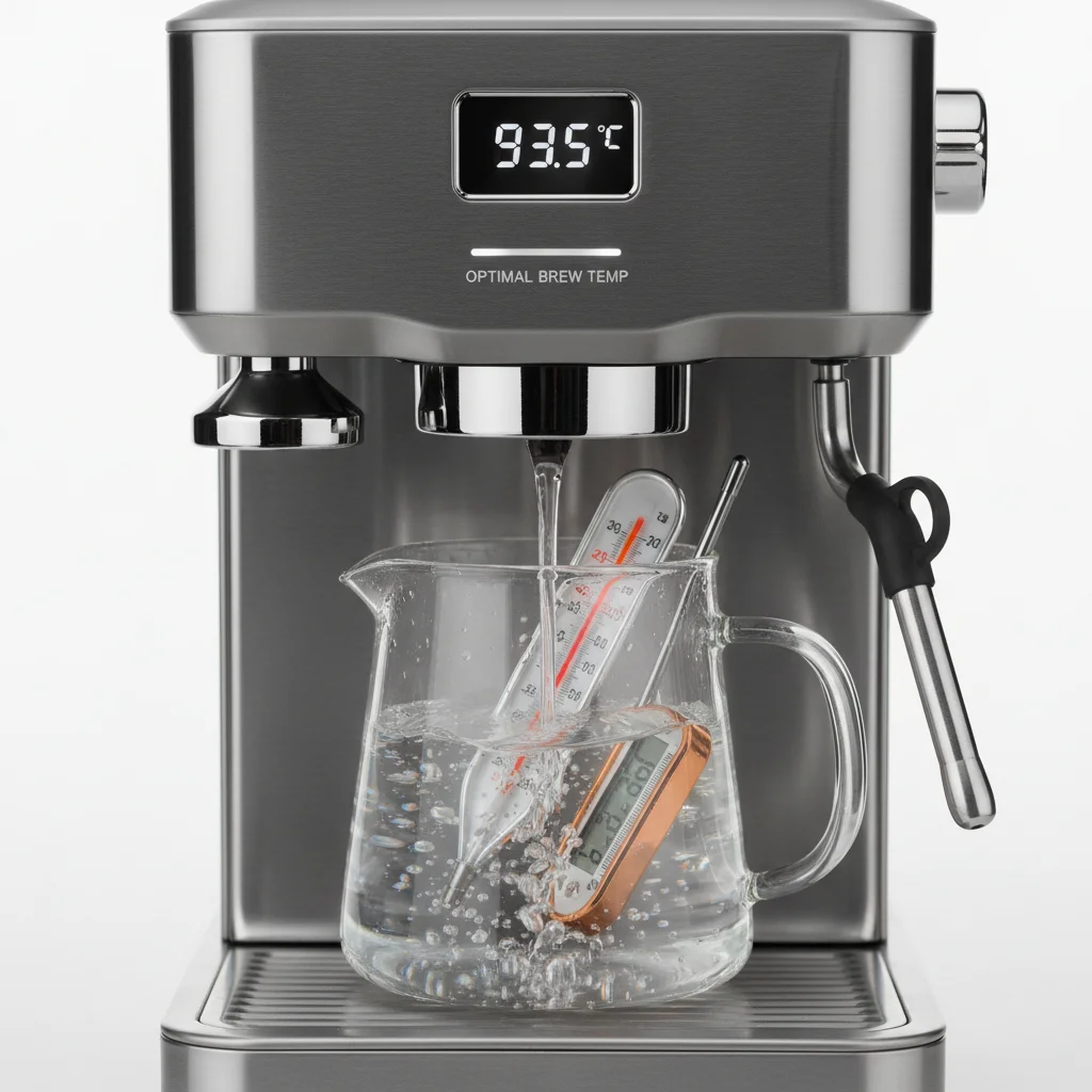 espresso machine water temperature