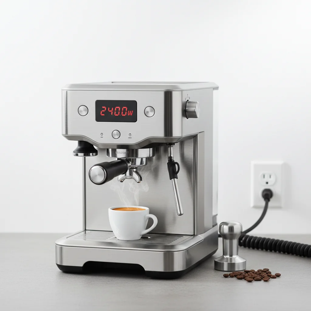 Espresso Machine Wattage: How Many Watts Do You Need?